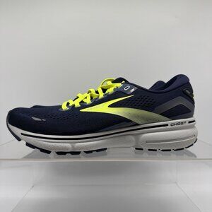Brand New Brooks Ghost 15 Peacoat Blue Yellow 1103931D429 Running Men Size 10.5